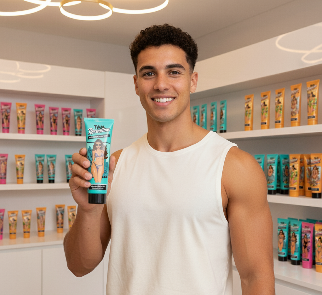 Tan Evolution Medium Strength Tan Accelerator